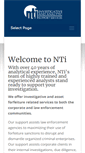 Mobile Screenshot of ntilawenforcement.org